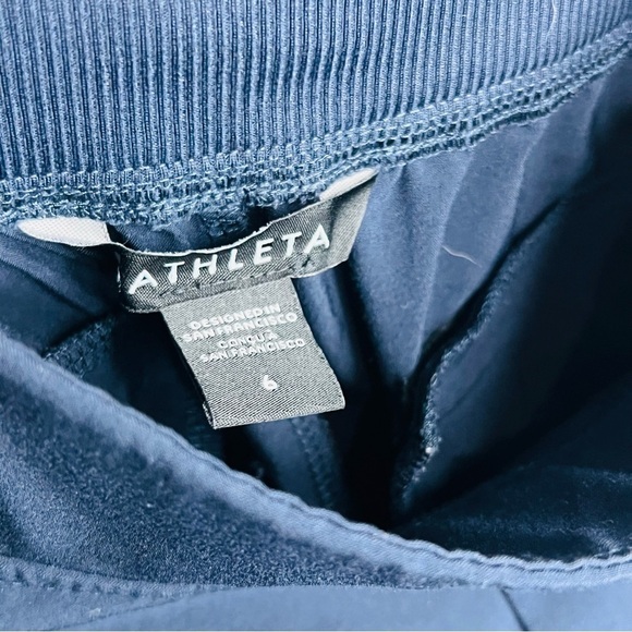 ATHLETA NAVY BLUE BROOKLYN ANKLE PANT SIZE 6 - Picture 6 of 7